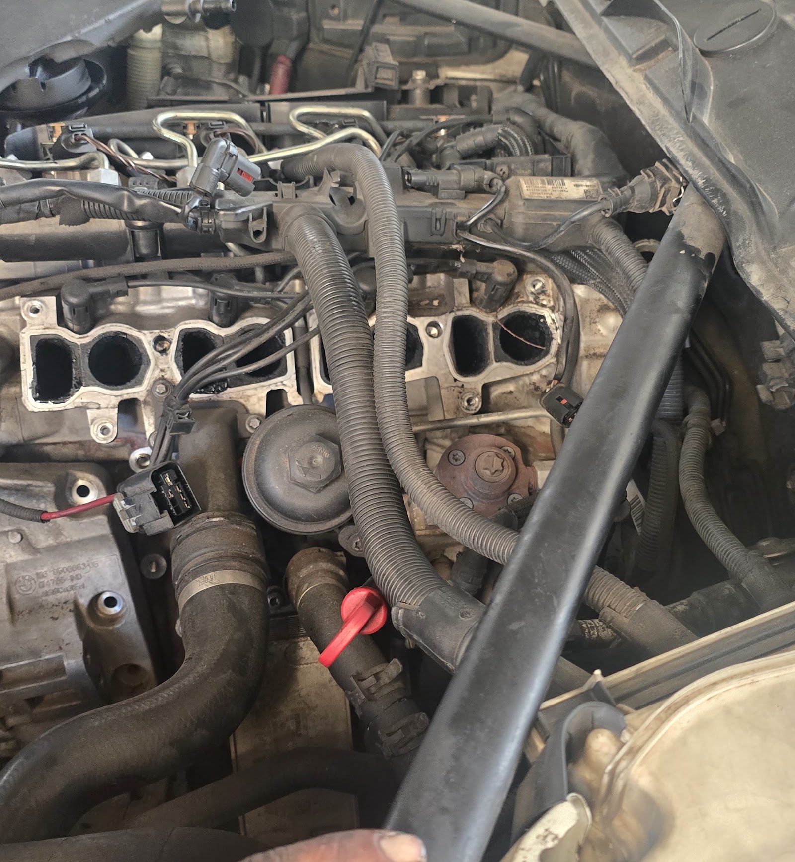 Engine repair detail at Auto Medic